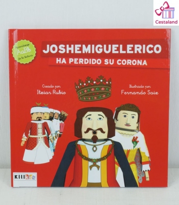 Libro "Joshemiguelerico ha perdido su corona" - Kilikids libros gigantes Pamplona