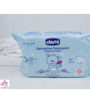 Toallitas CHICCO baby moments 72 uds 