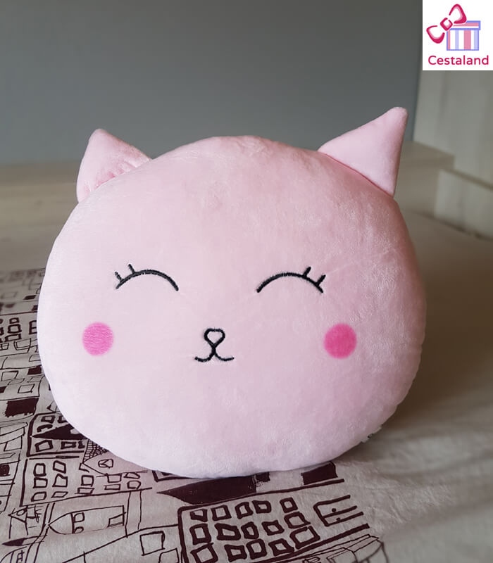 Cojines infantiles en forma de animales: Gato. Cojines animales
