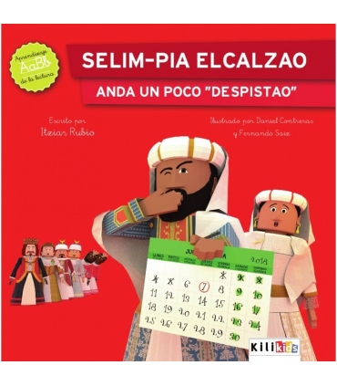 Libro "Selim-pia Elcalzao anda un poco despistao" - Kilikids libros gigantes Pamplona