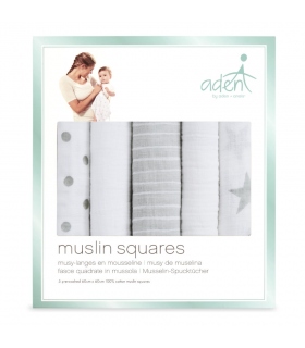 Muselina Aden Anais dusty 70x70cm algodón. Musy essential