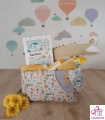 Canastilla Jungle cojines. Regalos para bebés biológicos