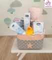Cesta CHICCO ESENCIAL. Canastilla regalo bebé