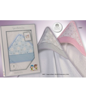 Capa Baño para Bebés Estrellas 100% algodón. Comprar capa baño para bebés