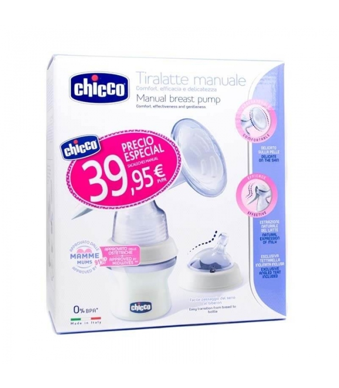 Sacaleches manual oferta chicco