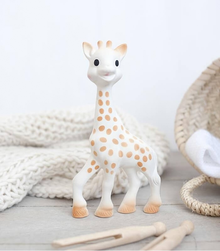 Set regalo Juguete mordedor jirafa Sophie la Girafe + Doudou