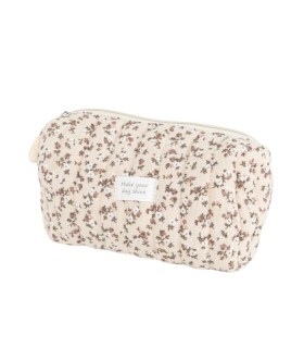 Neceser flores algodón