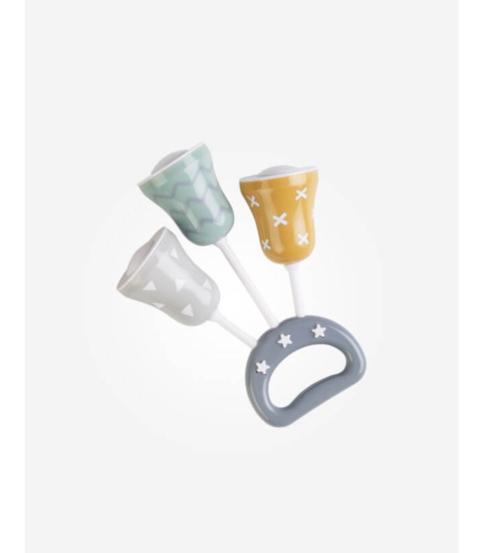 Sonajero 3 camapanas o bolas clásico