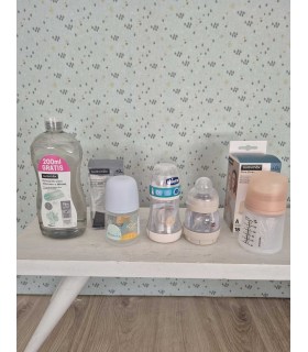 Pack de biberones inicio para recién nacido - Selección Cestaland