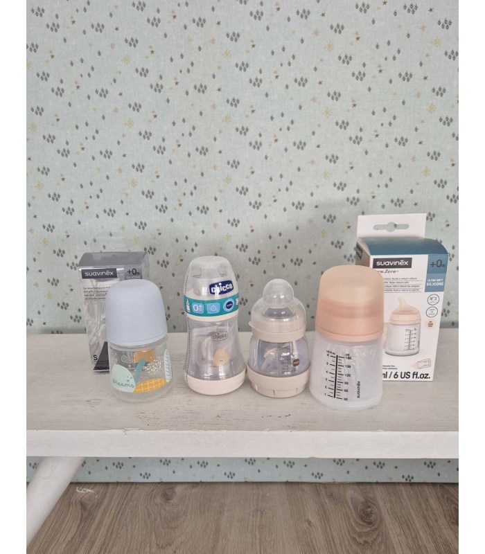 Pack de biberones inicio para recién nacido - Selección Cestaland