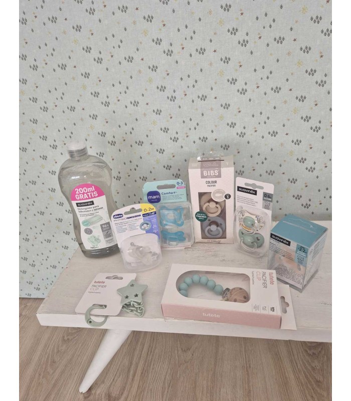 Pack de chupetes para recién nacido Selección Cestaland