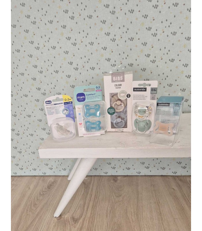 Pack de chupetes para recién nacido Selección Cestaland