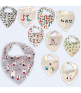 Babero bandana 1 unidad