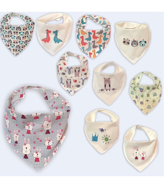 Babero bandana 1 unidad