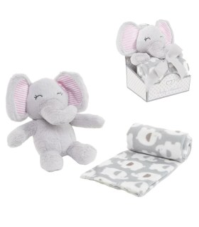 Peluche Elefante detalle con manta