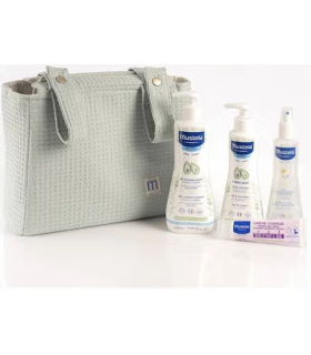 Bolso paseo mustela con cosméticos