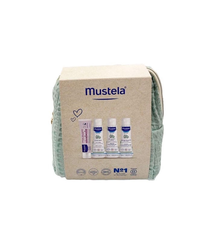 Neceser mustela viaje con cosméticos