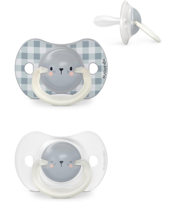 pack 2 Chupetes Night & Day 0-6m Suavinex. Regalos para niños y recién nacidos