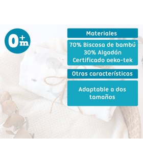 Muselina Algodón mar. Comprar muselina para bebé