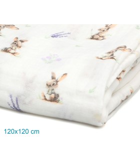 Muselina de bambú y algodón. Comprar muselina para bebé