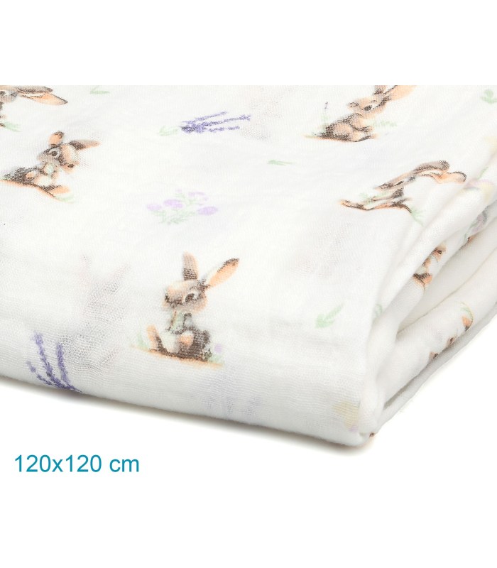 Muselina de bambú y algodón. Comprar muselina para bebé