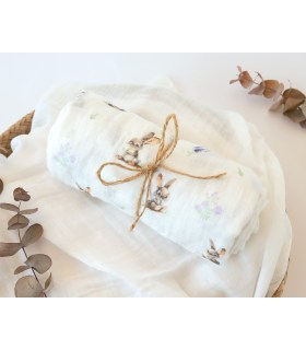 Muselina de bambú y algodón. Comprar muselina para bebé