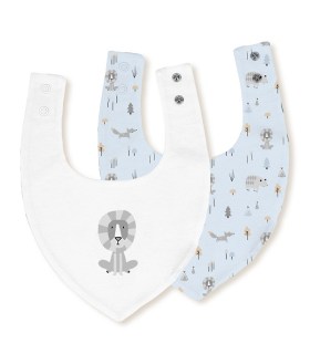 Babero bandana para bebés temática jungla