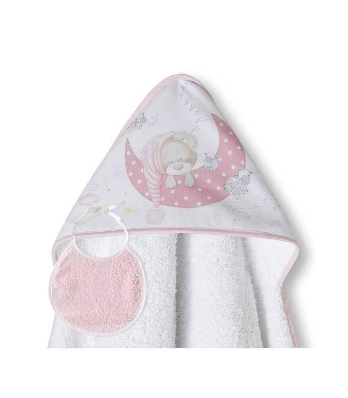 Capa Baño para Bebés + babero. Comprar toalla para bebes
