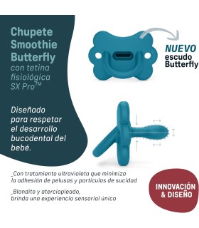 Suavinex chupete smoothie butterfly 0-6 m SXPro