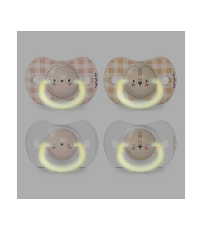 pack 2 Chupetes Night & Day 0-6m Suavinex. Regalos para niños y recién nacidos