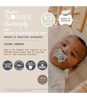 Chupete silicona suavinex 6-18m fisiológico SX Pro
