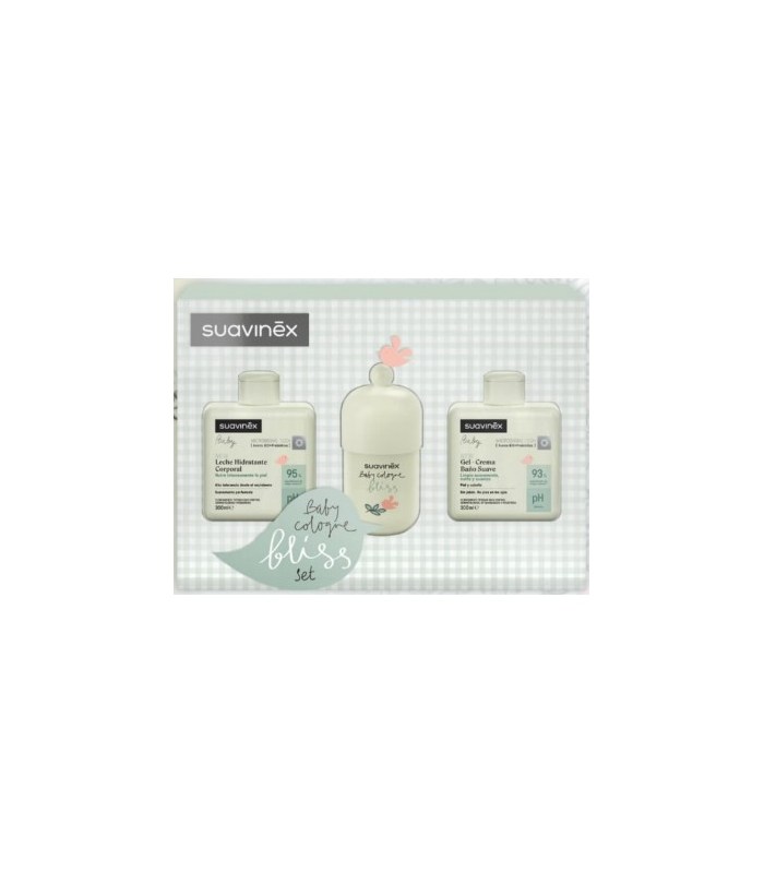 Pack cosméticos y Colonia Bliss Suavinex 100 ml