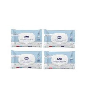 Pack de 4 Toallitas CHICCO baby moments 72 uds