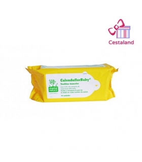 Calenduflor Baby Toallitas Húmedas Mama Natura. Toallitas Caléndula