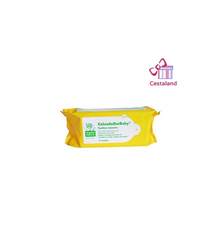 Calenduflor Baby Toallitas Húmedas Mama Natura. Toallitas Caléndula