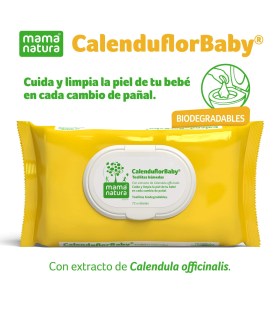 Pack 3 unidades toallitas Calenduflor Baby con Caléndula