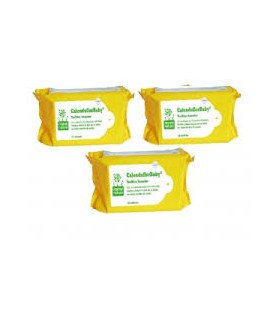Pack 3 unidades toallitas Calenduflor Baby con Caléndula