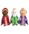 3 Peluches Reyes magos edición limitada