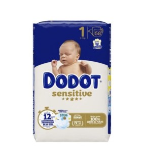 Pañales talla 1 dodot sensitive 2-5 kg