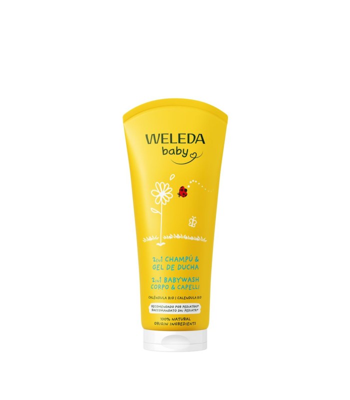 Champú y Gel de Ducha de Caléndula Weleda