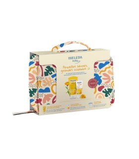 Set Weleda champú + crema pañal. Cosmética bio para recién nacido