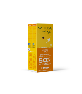 DUPLO oferta Crema Pañal Caléndula Weleda