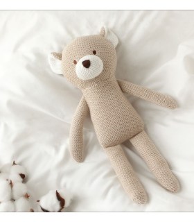 Peluche 100% algodón conejo o gato. Comprar peluches para bebés