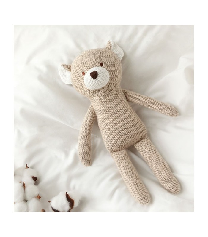 Peluche 100% algodón conejo o gato. Comprar peluches para bebés