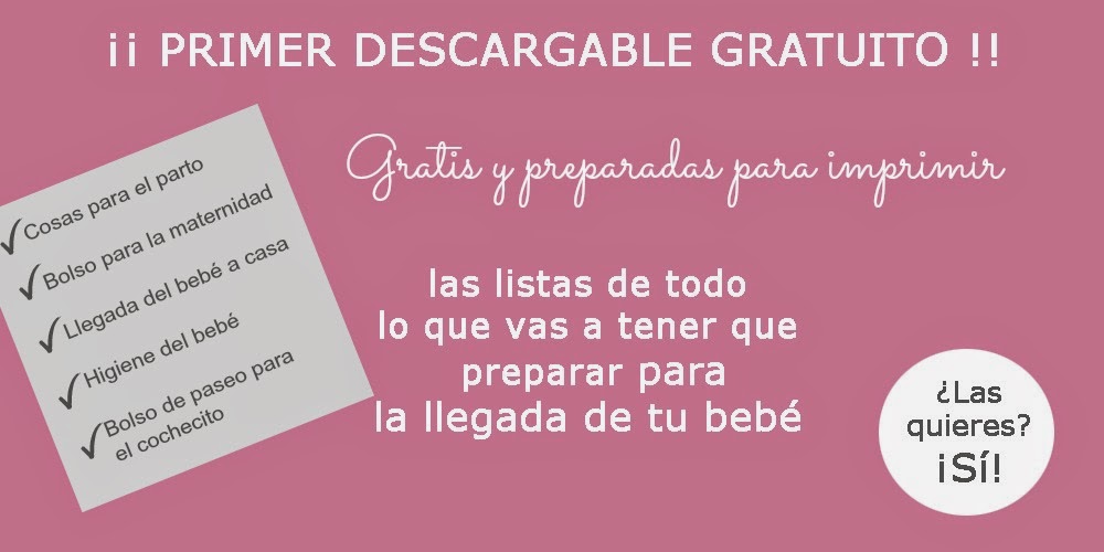 listas preparativos bebé