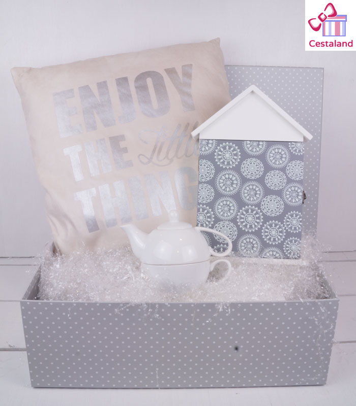 regalos para mujeres. Regalos para hermanas. Regalos para novias.Regalos para amigas. Cesta enjoy the little things