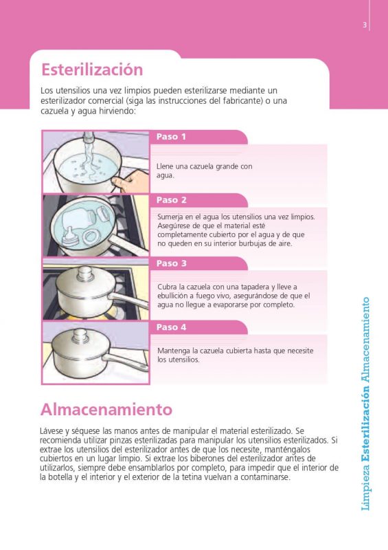 esterilizar biberones. Cómo esterilizar un biberón