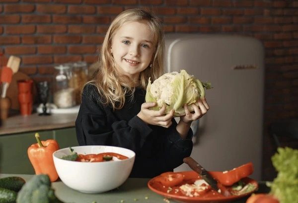 ideas cenas verduras para niños