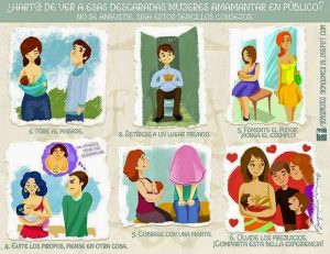 regaulación lactancia en público