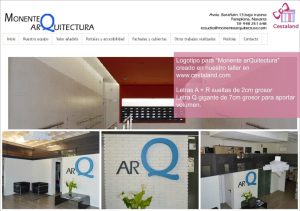 logotipo rótulo monente arquitectura